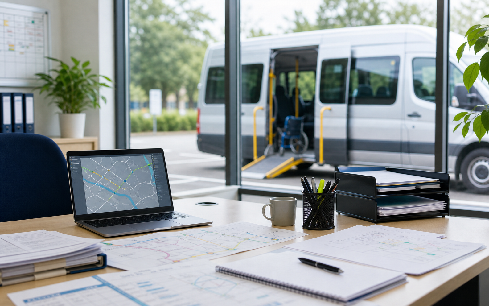 passenger transport planning workspace
